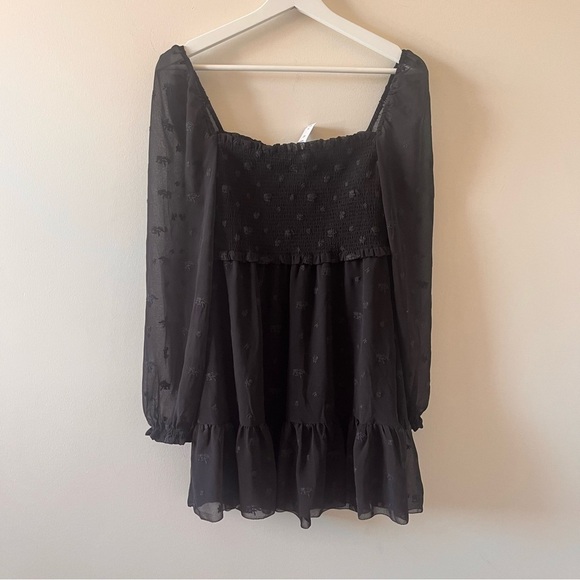 ARITZIA WILFRED Black Tempest Dress Size Small - Picture 4 of 13